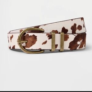 GAP Cow Print Belt